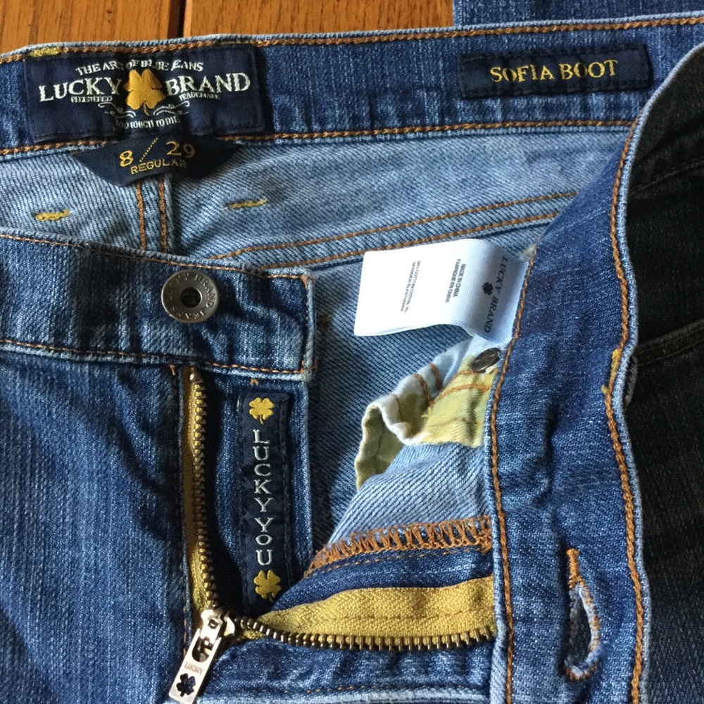 Lucky 🍀 Brand Sofia Boot Cut Jeans 8/29 Reg.